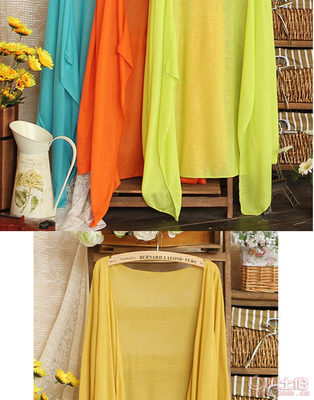 時尚與功能兼?zhèn)?慈威韓版無扣披肩防曬衣空調(diào)開衫針織衫女長袖F011解析